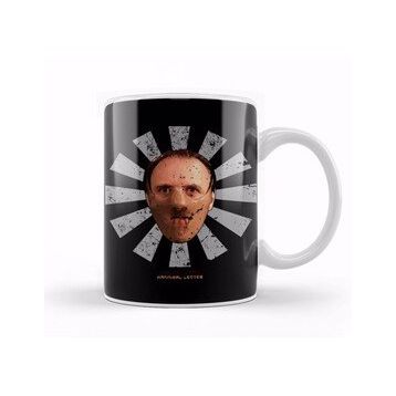 Baskı Dükkanı Hannibal Lecter Retro Japanese Kupa