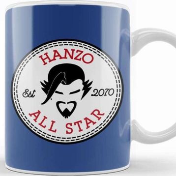 Baskı Dükkanı Hanzo Overwatch All Star Converse Kupa