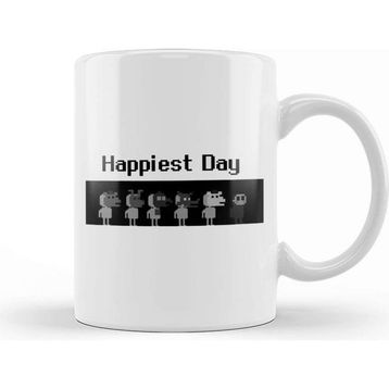 Baskı Dükkanı Happiest Day Fnaf Game Kupa