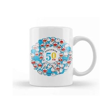 Baskı Dükkanı Happy 50TH Anniversary Doraemon Kupa