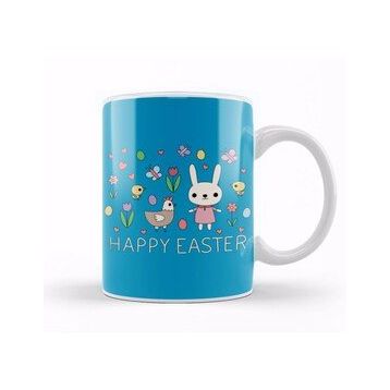 Baskı Dükkanı Happy Easter 01 Kupa