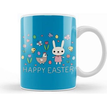 Baskı Dükkanı Happy Easter 01 Kupa