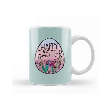 Baskı Dükkanı Happy Easter 03 Kupa