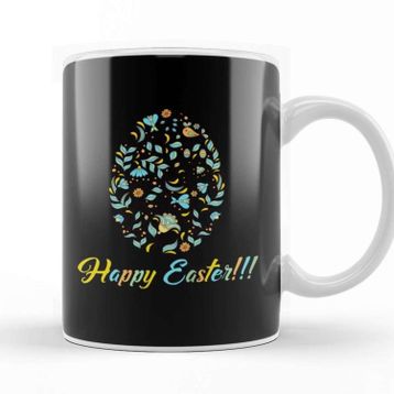 Baskı Dükkanı Happy Easter 07 Kupa