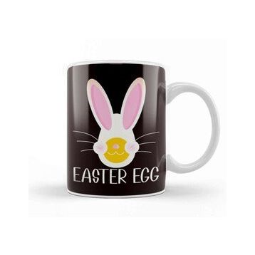Baskı Dükkanı Happy Easter Eggs Hunting Spring Bunny Rabbit Egg Hunter Kupa