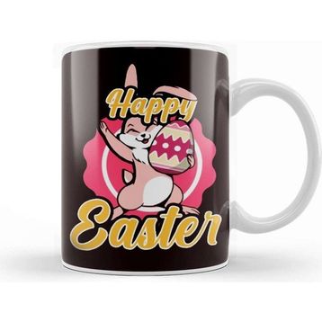 Baskı Dükkanı Happy Easter Eggs Hunting Spring Bunny Rabbit Egg Hunter Kupa