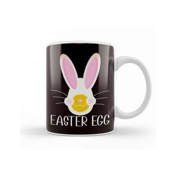 Baskı Dükkanı Happy Easter Eggs Hunting Spring Bunny Rabbit Egg Hunter Kupa