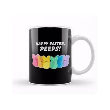 Baskı Dükkanı Happy Easter Peeps Kupa