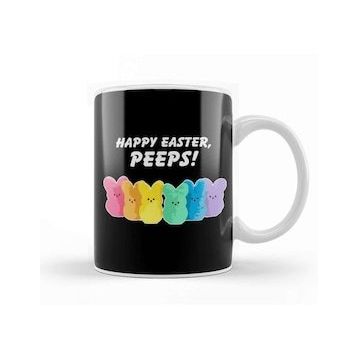 Baskı Dükkanı Happy Easter Peeps Kupa