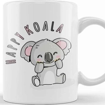 Baskı Dükkanı Happy Koala Kupa