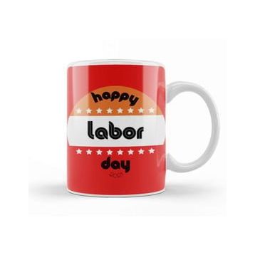 Baskı Dükkanı Happy Labor Day 2021 Kupa