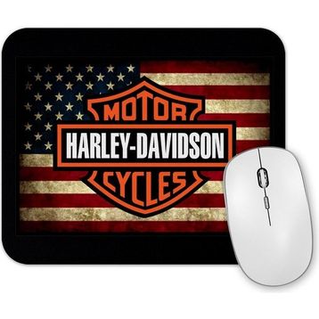 Baskı Dükkanı Harley Bandeira Mouse Pad
