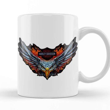 Baskı Dükkanı Harley Davidson Kartal Kupa
