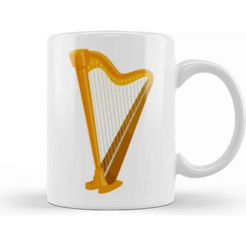 Baskı Dükkanı Harp Music Art Kupa