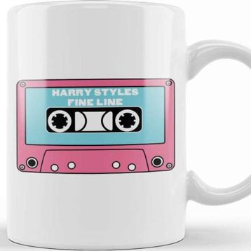 Baskı Dükkanı Harry Styles Inspired Harry Styles Gucci Fine Line Harry Styles Tee Fine Line Gucci Kupa
