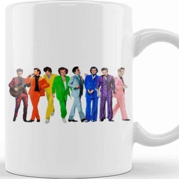 Baskı Dükkanı Harry Styles Rainbow Kupa
