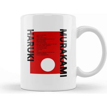 Baskı Dükkanı Haruki Murakami Books Kupa