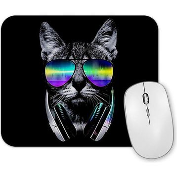 Baskı Dükkanı Havalı Dj Cool Kedi Mouse Pad