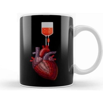 Baskı Dükkanı Heart Love Kupa