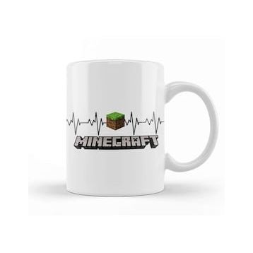 Baskı Dükkanı Heartbeat Minecraft Kupa