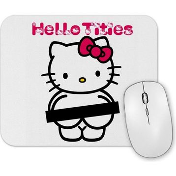 Baskı Dükkanı Hello Tities Hello Kitty Mouse Pad
