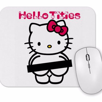 Baskı Dükkanı Hello Tities Hello Kitty Mouse Pad