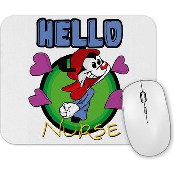 Baskı Dükkanı Hellooooo Nurse Mouse Pad