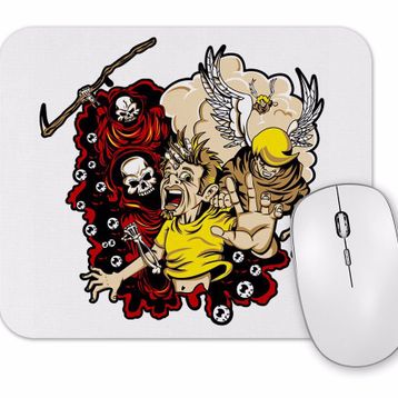 Baskı Dükkanı Help Mouse Pad