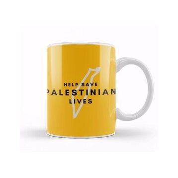 Baskı Dükkanı Help Save Palestinian Lives Kupa