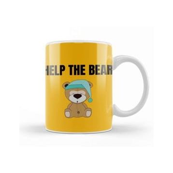 Baskı Dükkanı Help The Bear Kupa