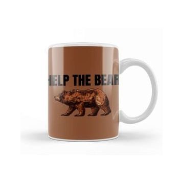 Baskı Dükkanı Help The Bear Kupa