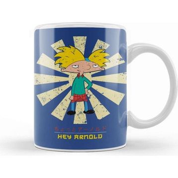 Baskı Dükkanı Hey Arnold Retro Japanese Kupa