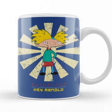 Baskı Dükkanı Hey Arnold Retro Japanese Kupa
