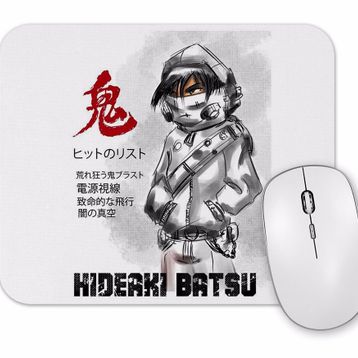 Baskı Dükkanı Hideaki Batsu Mouse Pad