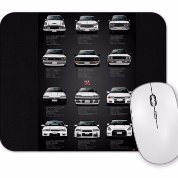 Baskı Dükkanı History Nissan Gtr V2 Specs Mouse Pad