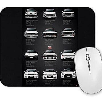 Baskı Dükkanı History Nissan Gtr V2 Specs Mouse Pad