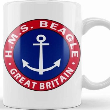 Baskı Dükkanı Hms Beagle Kupa