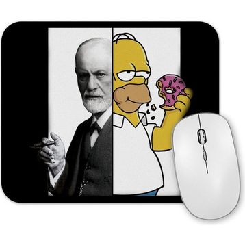Baskı Dükkanı Homer Freud Mouse Pad