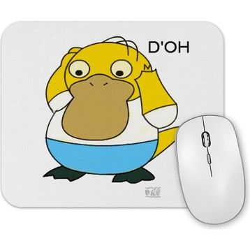 Baskı Dükkanı Homerduck Mouse Pad