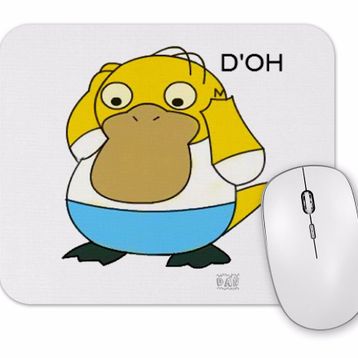 Baskı Dükkanı Homerduck Mouse Pad