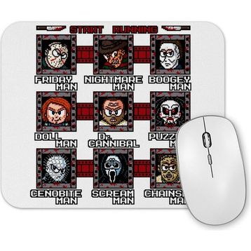 Baskı Dükkanı Horror Mega Slashers Mouse Pad