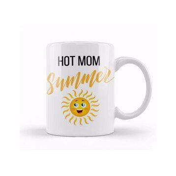 Baskı Dükkanı Hot Mom Summer Kupa
