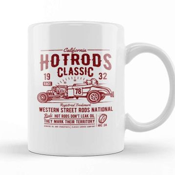 Baskı Dükkanı Hot Rod Classic Kupa