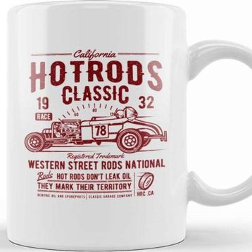 Baskı Dükkanı Hot Rod Classic Kupa