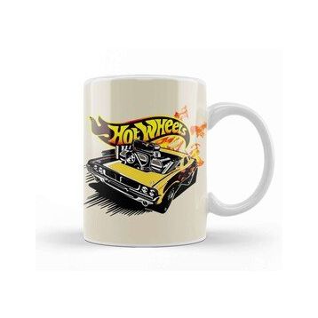 Baskı Dükkanı Hot Wheels Hot Yellow Kupa
