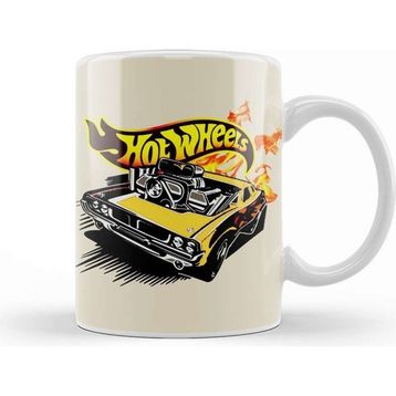 Baskı Dükkanı Hot Wheels Hot Yellow Kupa