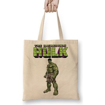 Baskı Dükkanı Hulk 01 Bez Kadın Günlük Çanta