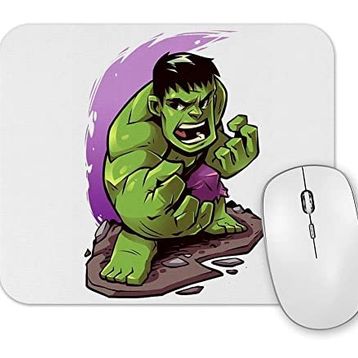 Baskı Dükkanı Hulk Chibi Mouse Pad