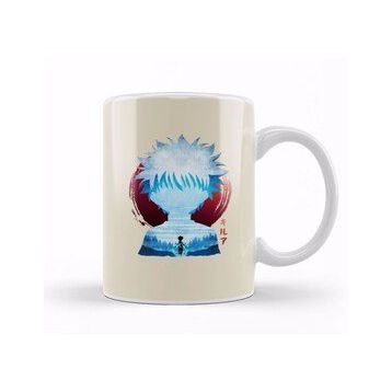 Baskı Dükkanı Hunter x Hunter Minimalist Silhouette Killua Kupa