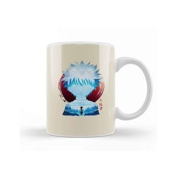 Baskı Dükkanı Hunter x Hunter Minimalist Silhouette Killua Kupa
